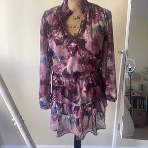 Fall Floral Dress